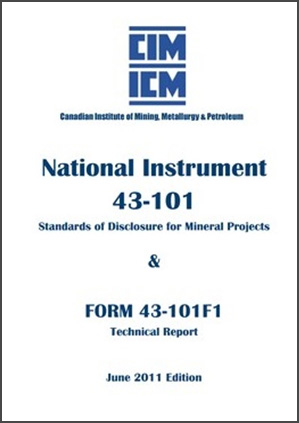 ô NI43-101׼
