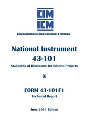 ô NI43-101׼